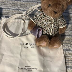 Kate Spade Oh What Fun 3D Teddy Bear Crossbody — NWOT